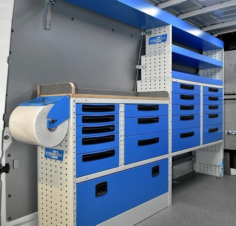 Exemple d’aménagements d’utilitaire aluminium (1)